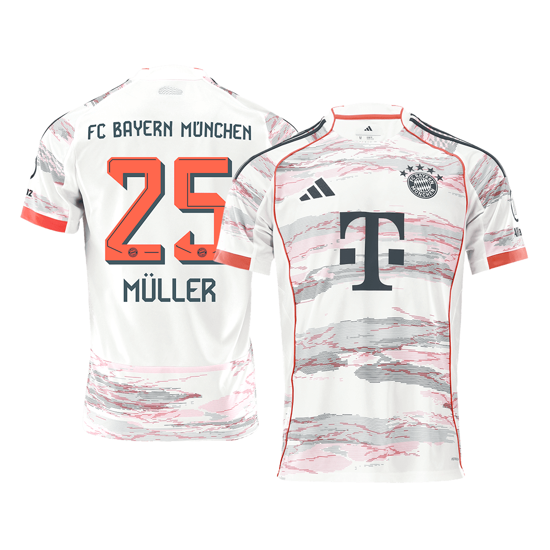 Bayern Mníchov pánsky vonkajší futbalový dres 2025/26 - MÜLLER #25