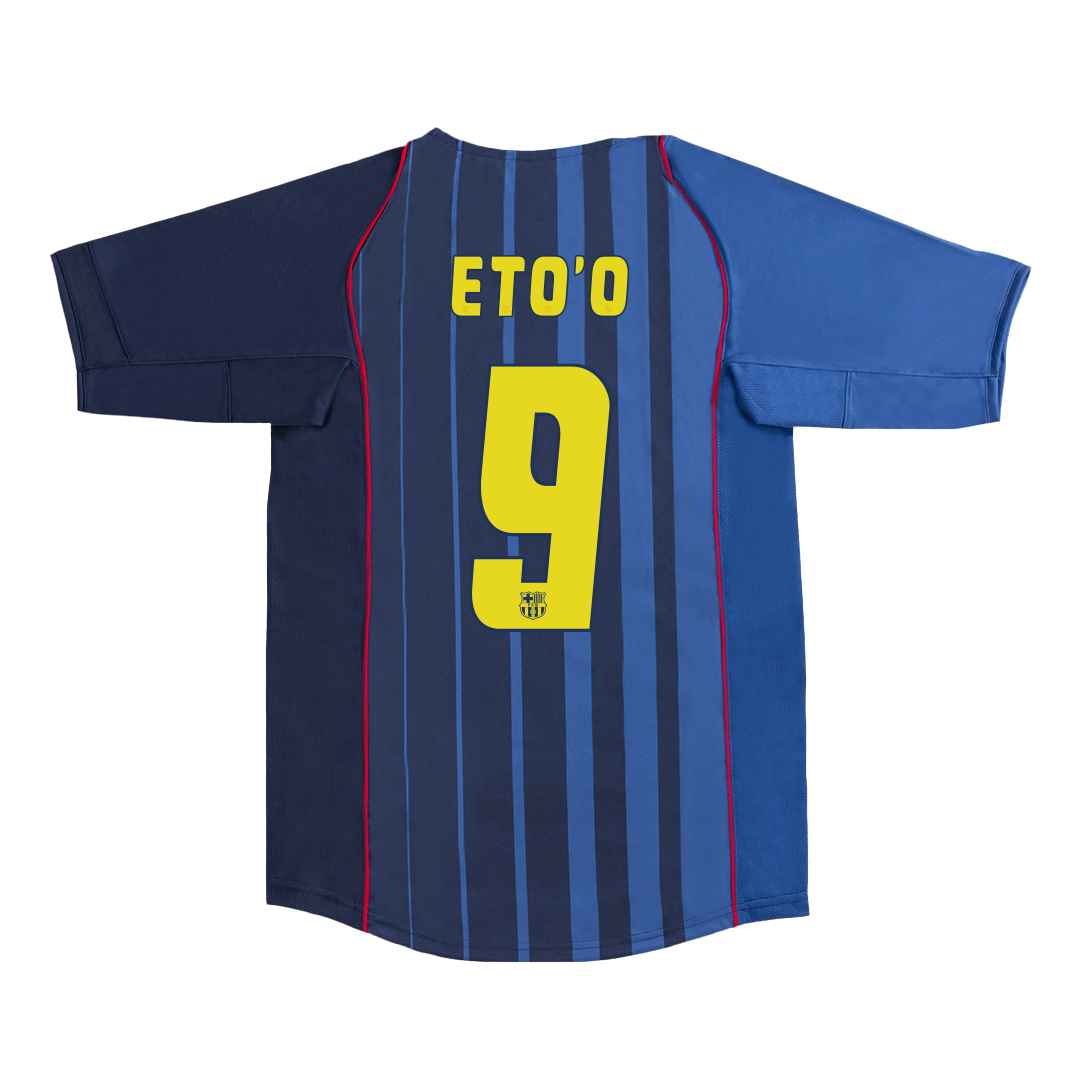 Barcelona pánsky vonkajší retro futbalový dres 2004/05 - ETO'O #9