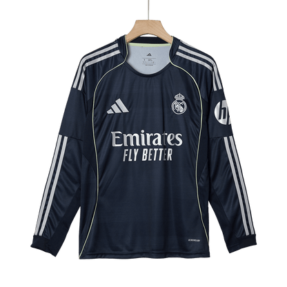 Real Madrid pánsky vonkajší futbalový dres s dlhými rukávmi 2025/26