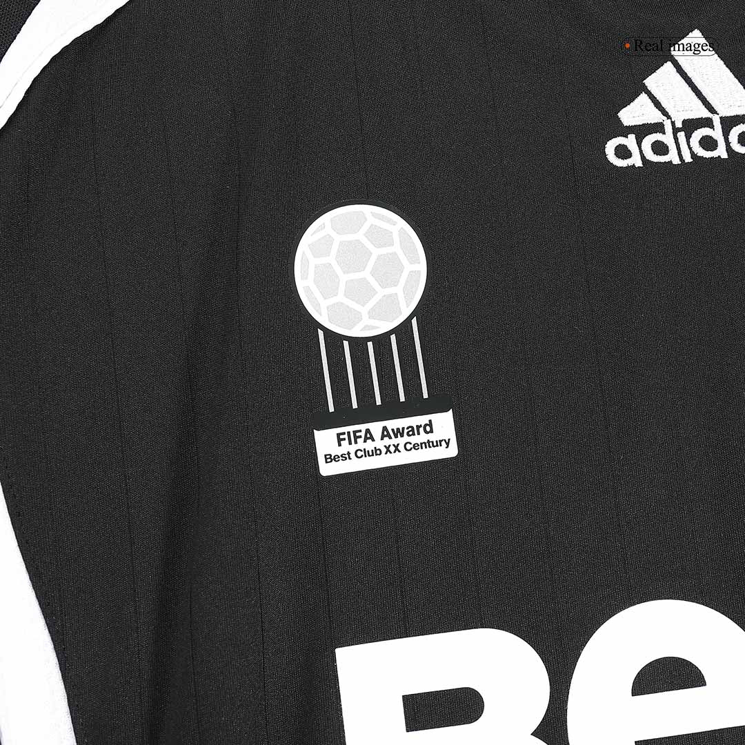 Real Madrid pánsky vonkajší retro futbalový dres s dlhými rukávmi 2006/07 - SERGIO RAMOS #4