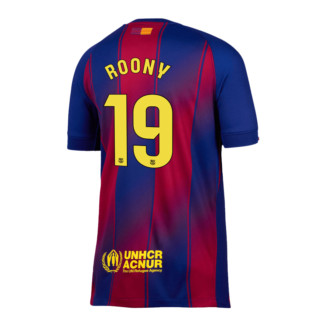 Barcelona pánsky domáci futbalový dres 2025/26 - ROONY #19 (Prémiová kvalita)