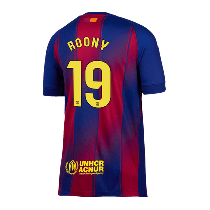 Barcelona pánsky domáci futbalový dres 2025/26 - ROONY #19 (Prémiová kvalita)
