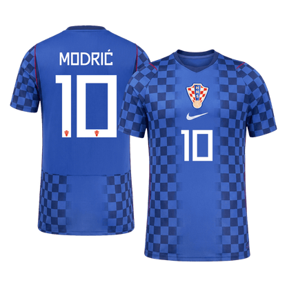 Pánske Futbalový Dres Chorvátsko Vonkajší MS 2026 - MODRIĆ #10