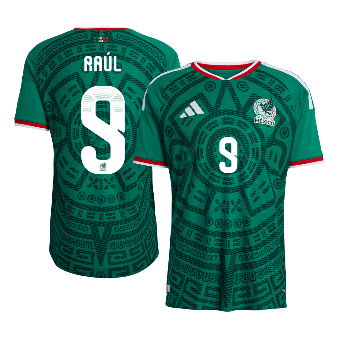 Mexiko pánsky domáci futbalový dres MS 2026 - Raúl #9 [hráčska verzia]