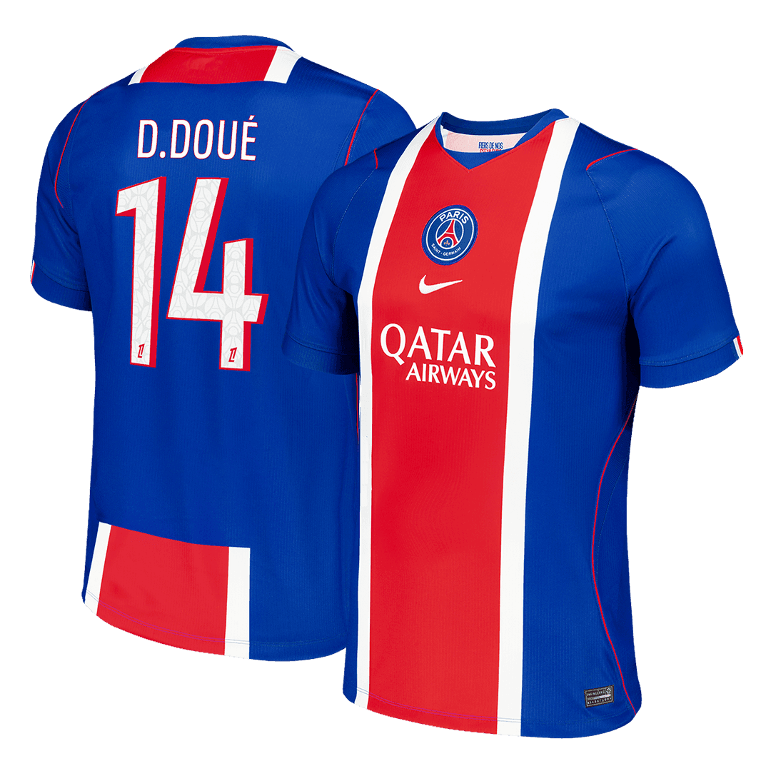 Pánske Futbalový Dres PSG Domáci 2026/27 - D.DOUÉ #14