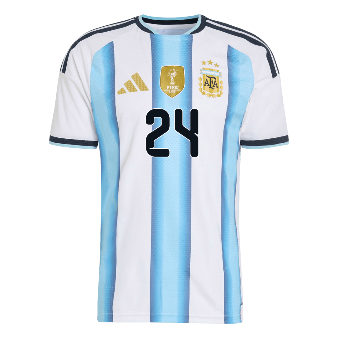 Pánske Futbalový Dres Argentína Domáci MS 2026 Hráčska Verzia - E. FERNÁNDEZ #24