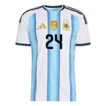 Pánske Futbalový Dres Argentína Domáci MS 2026 Hráčska Verzia - E. FERNÁNDEZ #24