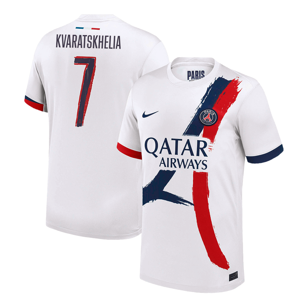 PSG pánsky vonkajší futbalový dres 2025/26 UCL - KVARATSKHELIA #7