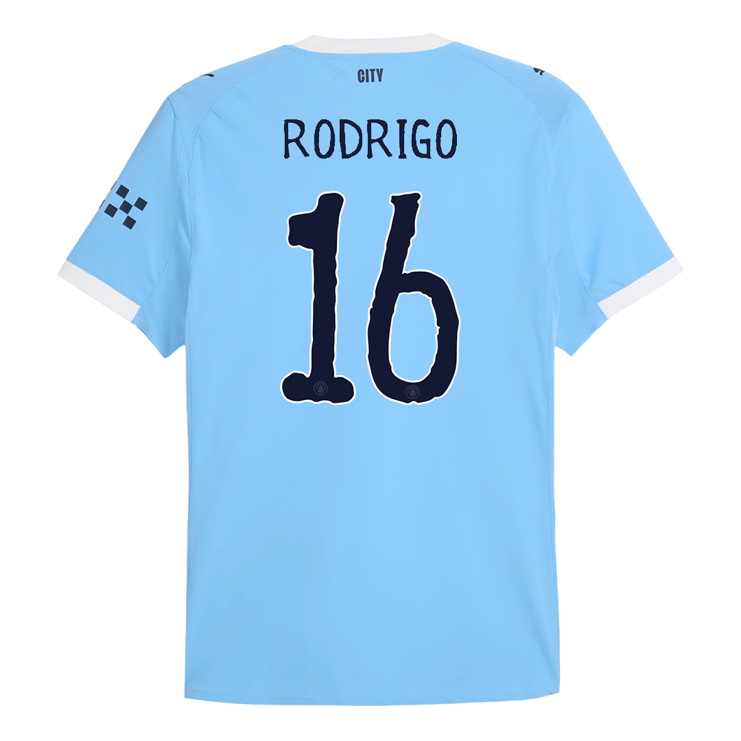 Manchester City pánsky domáci futbalový dres MS 2025/26 - RODRIGO #16 [hráčska verzia]