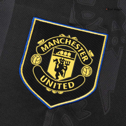 Manchester United pánsky tretí futbalový dres s dlhými rukávmi 2025/26