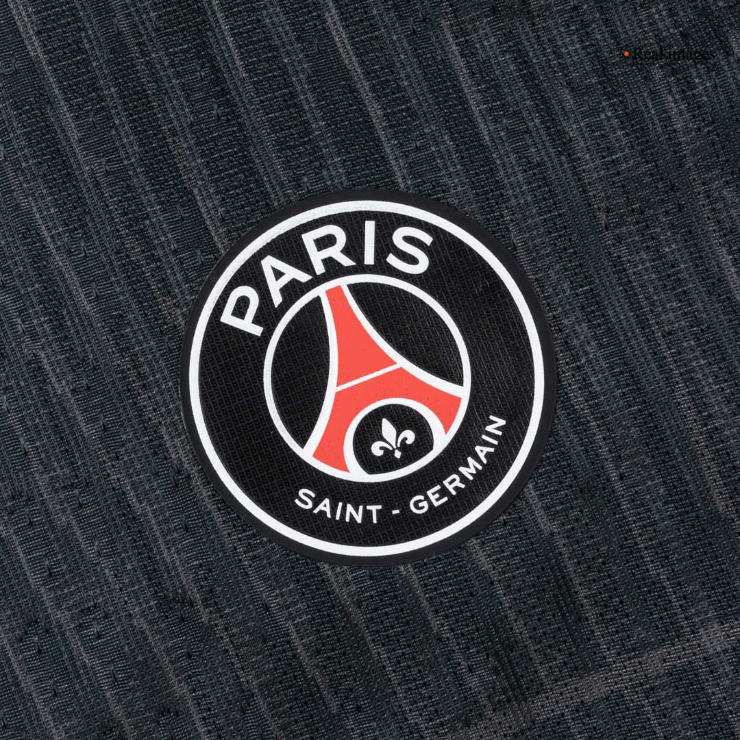 PSG pánsky štvrtý futbalový dres 2025/26 [hráčska verzia]
