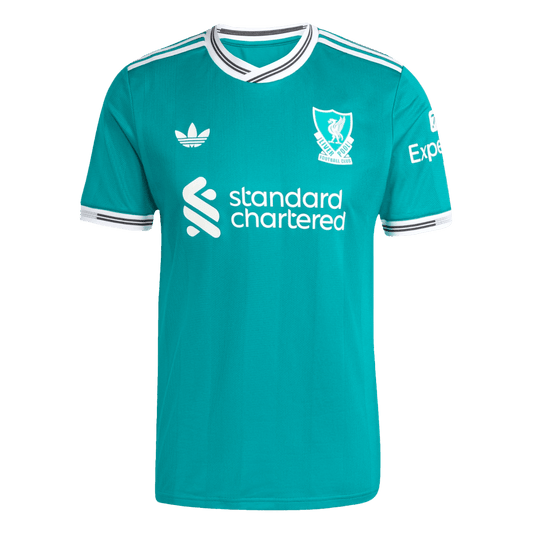 Liverpool pánsky tretí futbalový dres 2025/26 [hráčska verzia]