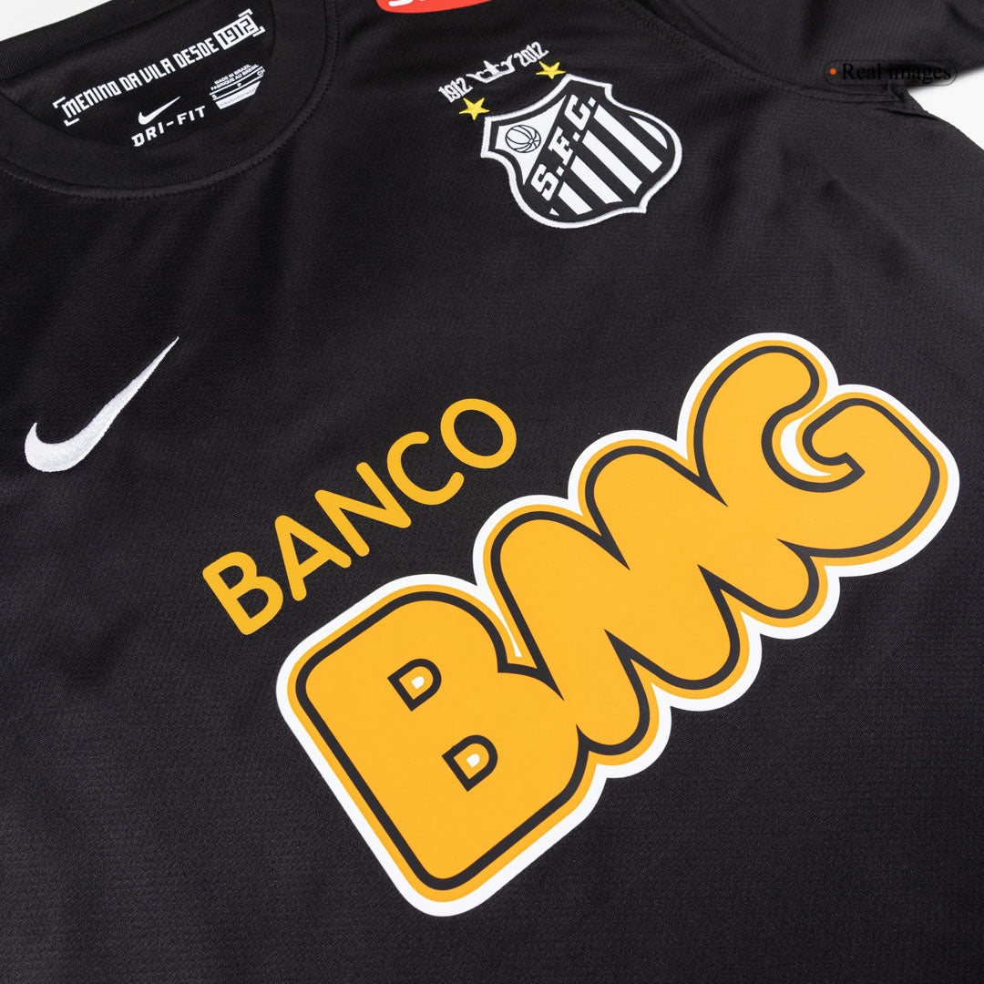 Santos FC pánsky vonkajší retro futbalový dres 2011/12