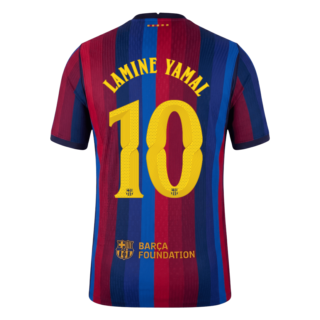 Barcelona pánsky domáci futbalový dres 2026/27 – LAMINE YAMAL #10 – UCL [hráčska verzia]