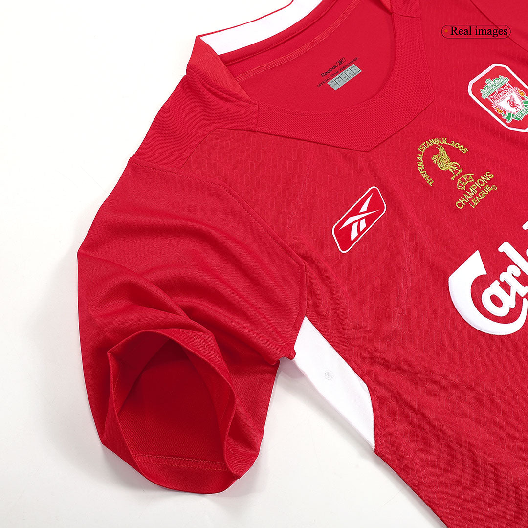 Liverpool pánsky retro futbalový dres 2005 UCL