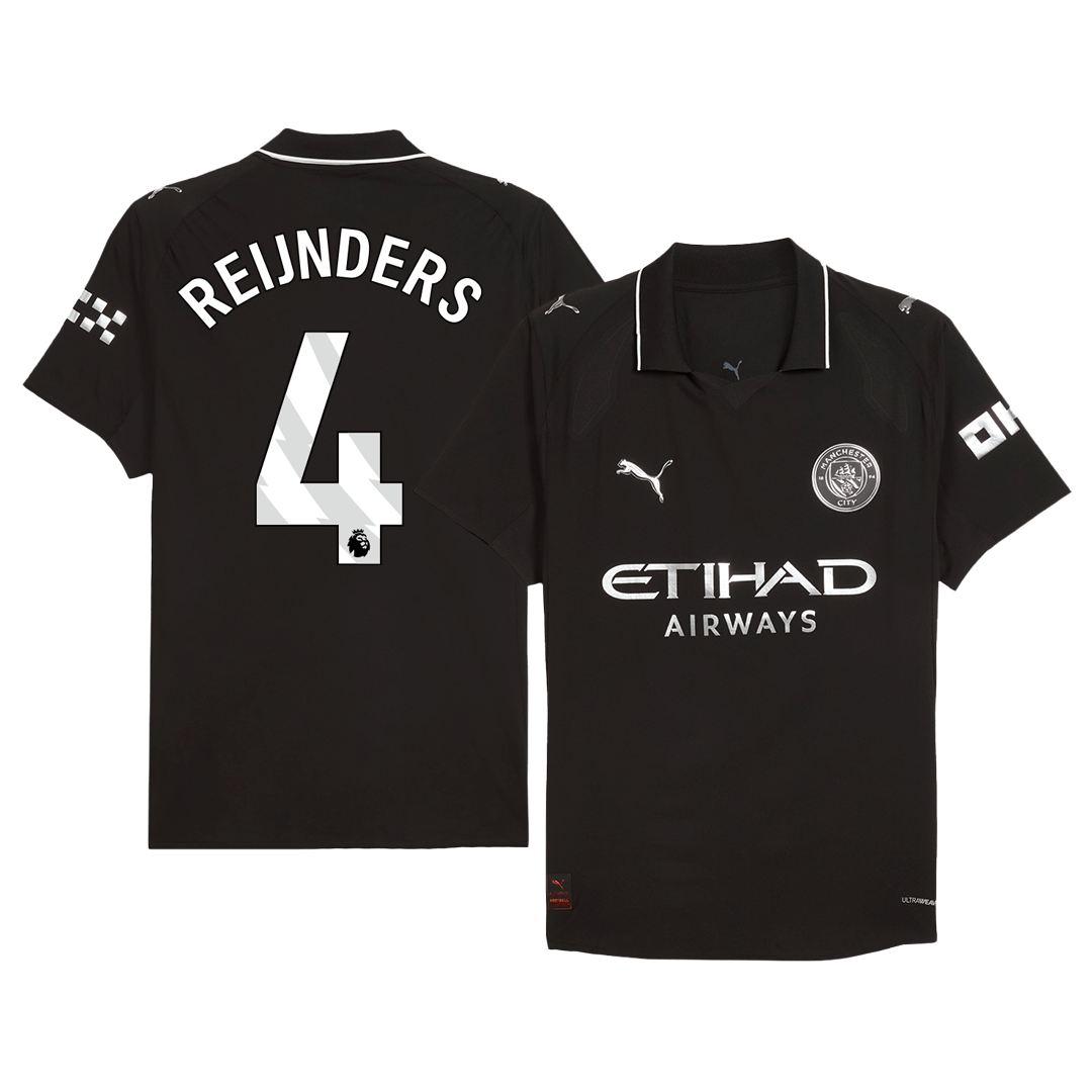 Manchester City pánsky vonkajší futbalový dres 2025/26 - REIJNDERS #4 [hráčska verzia]