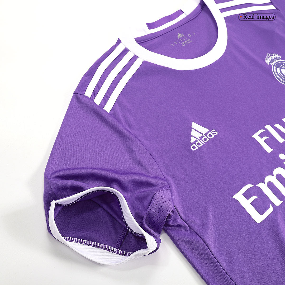 Real Madrid pánsky vonkajší retro futbalový dres 2016/17