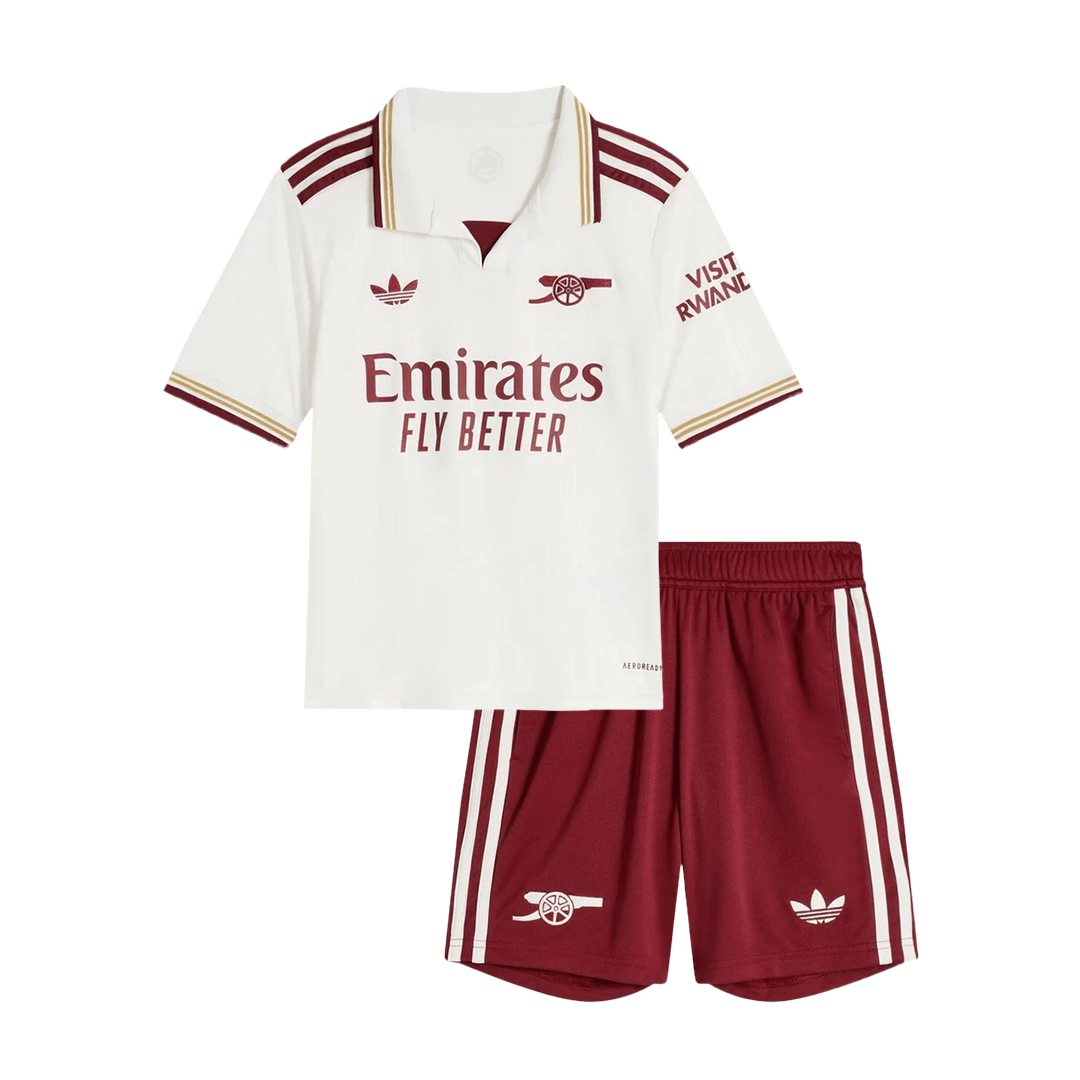 Detské Futbalová Súprava Arsenal Tretí 2025/26