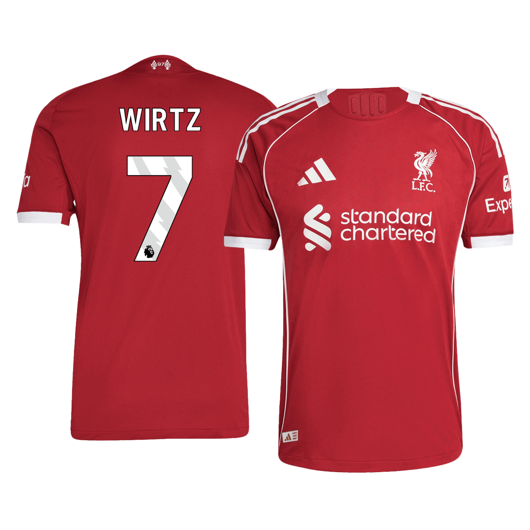 Liverpool pánsky domáci futbalový dres 2025/26 - WIRTZ #7 [hráčska verzia]