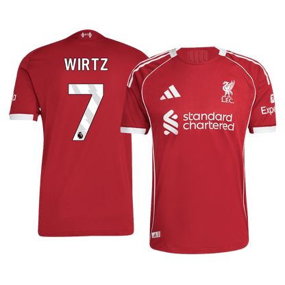 Liverpool pánsky domáci futbalový dres 2025/26 - WIRTZ #7 [hráčska verzia]