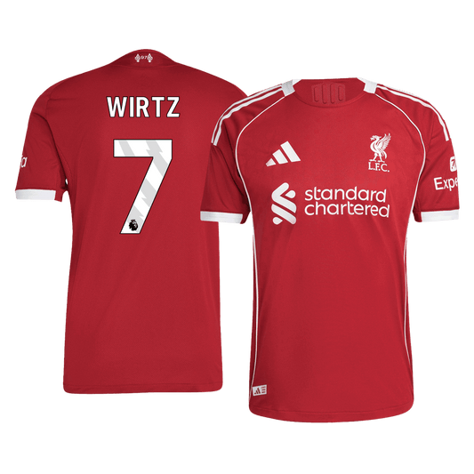 Liverpool pánsky domáci futbalový dres 2025/26 - WIRTZ #7 [hráčska verzia]