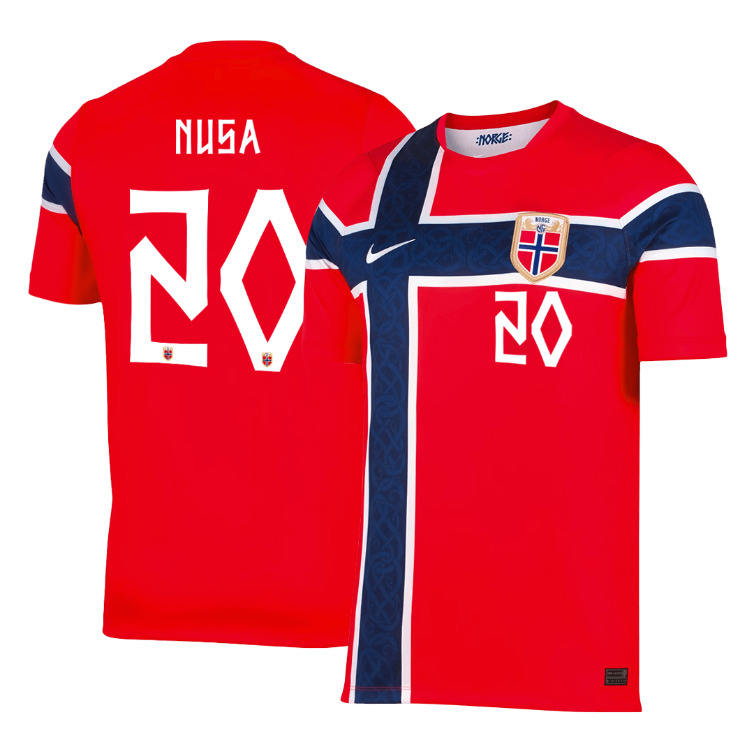 Nórsko pánsky domáci futbalový dres MS 2026 - NUSA #20