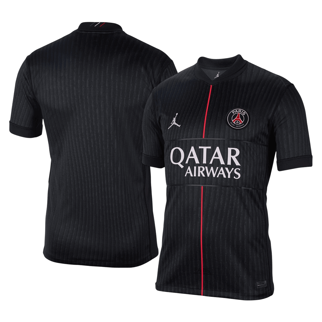 PSG pánsky štvrtý futbalový dres 2025/26