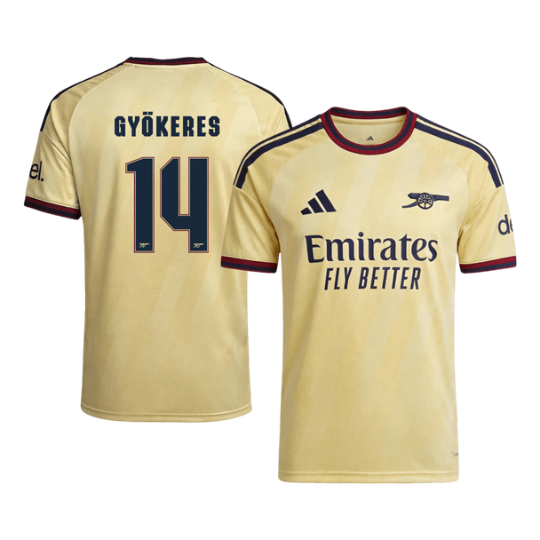 Arsenal pánsky Tretí futbalový dres 2026/27 – GYÖKERES #14 – UCL [hráčska verzia]