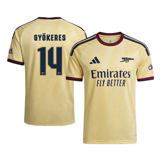 Arsenal pánsky Tretí futbalový dres 2026/27 – GYÖKERES #14 – UCL [hráčska verzia]