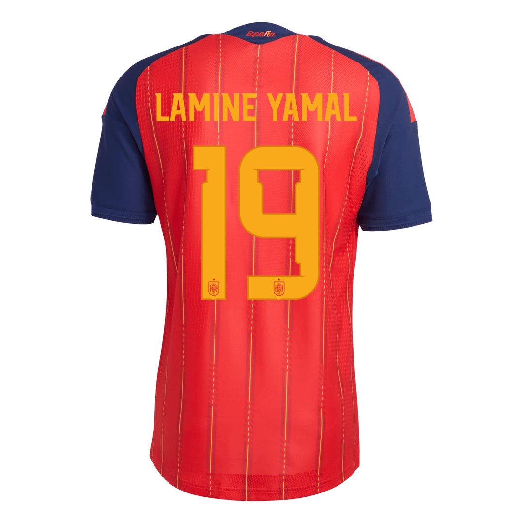 Španielsko pánsky domáci futbalový dres MS 2026 - LAMINE YAMAL #19 [hráčska verzia]