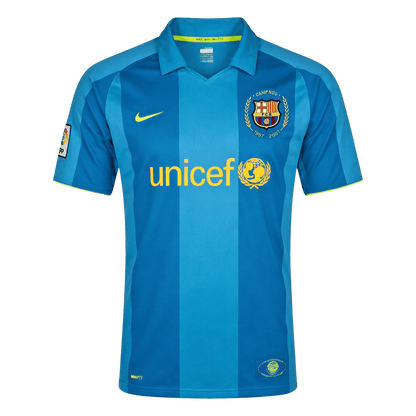 Barcelona pánsky vonkajší retro futbalový dres 2007/08