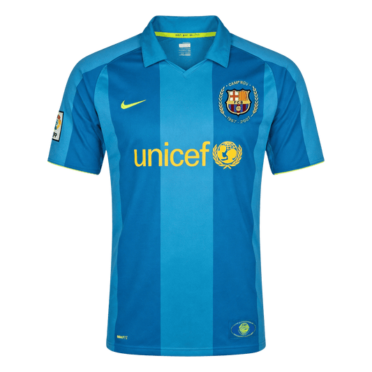 Barcelona pánsky vonkajší retro futbalový dres 2007/08