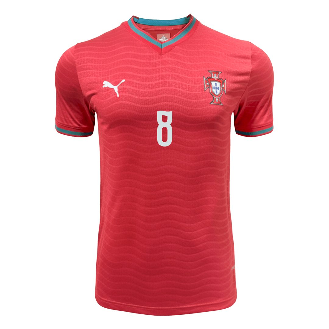 Portugalsko pánsky domáci futbalový dres MS 2026 - B.FERNANDES #8 [hráčska verzia]