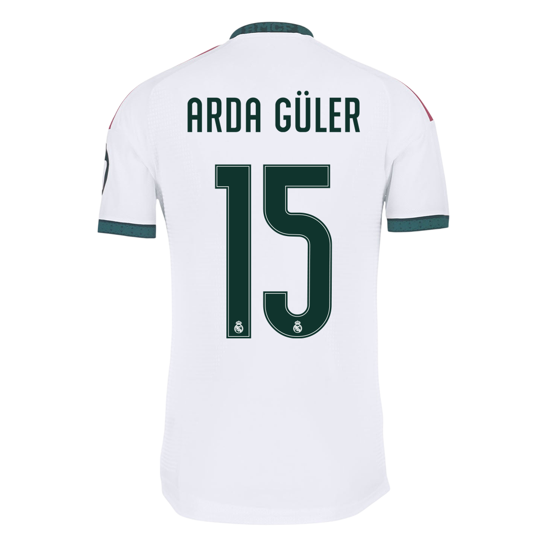 Real Madrid pánsky domáci futbalový dres 2026/27 – ARDA GÜLER #15 [hráčska verzia]