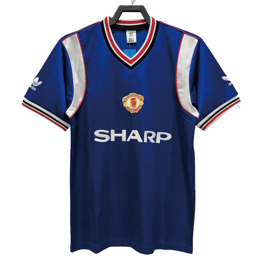 Manchester United pánsky tretí retro futbalový dres 1985