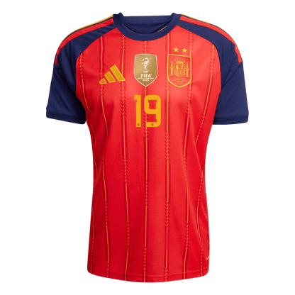 Pánske Futbalový Dres Španielsko Domáci MS 2026 Hráčska Verzia - LAMINE YAMAL #19