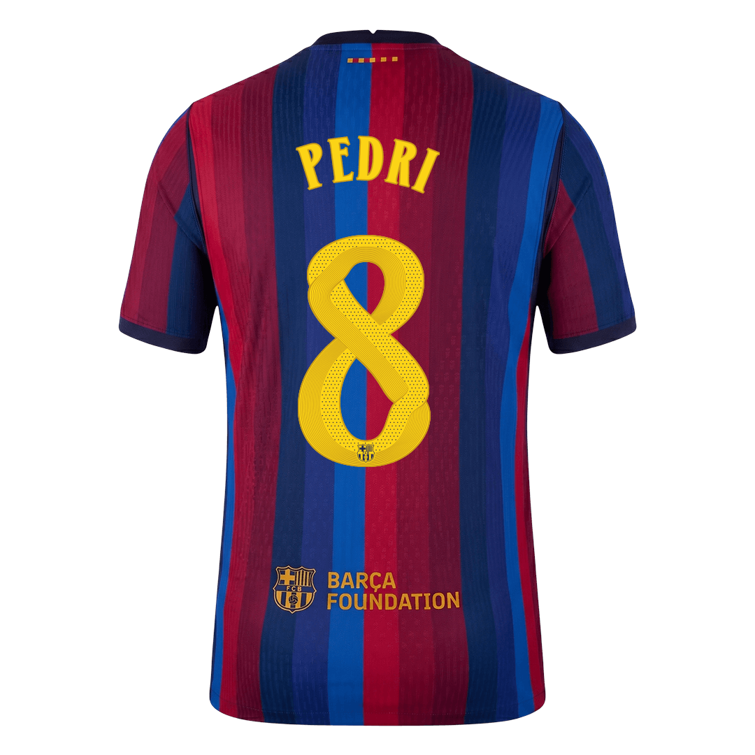 Barcelona pánsky domáci futbalový dres 2026/27 – PEDRI #8 – UCL [hráčska verzia]