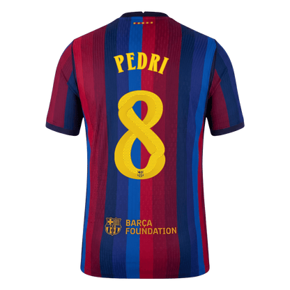 Barcelona pánsky domáci futbalový dres 2026/27 – PEDRI #8 – UCL [hráčska verzia]