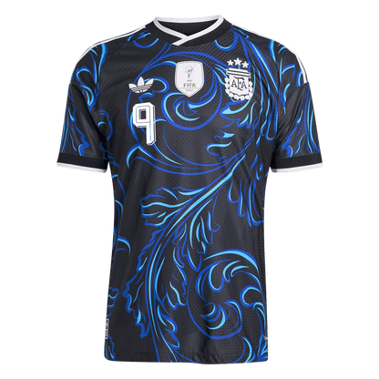 Pánske Futbalový Dres Argentína Vonkajší MS 2026 Hráčska Verzia - J. ÁLVAREZ #9