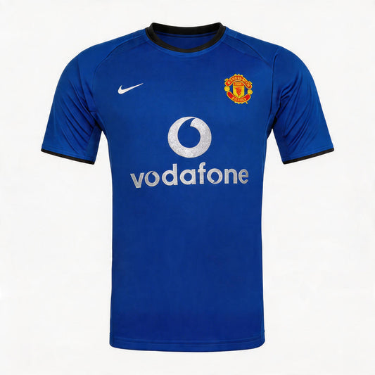 Manchester United pánsky tretí retro futbalový dres 2002/03