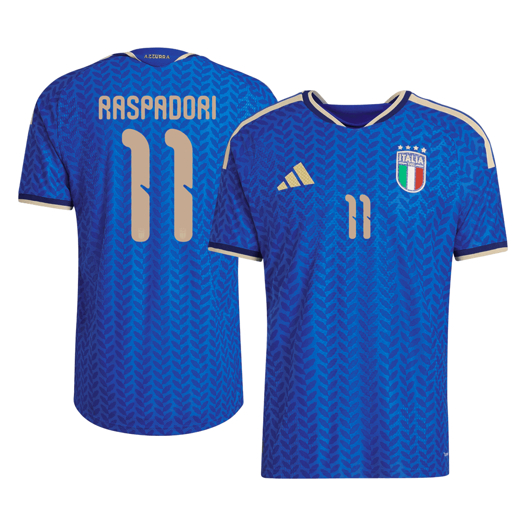 Taliansko pánsky domáci futbalový dres MS 2026 - RASPADORI #11 [hráčska verzia]