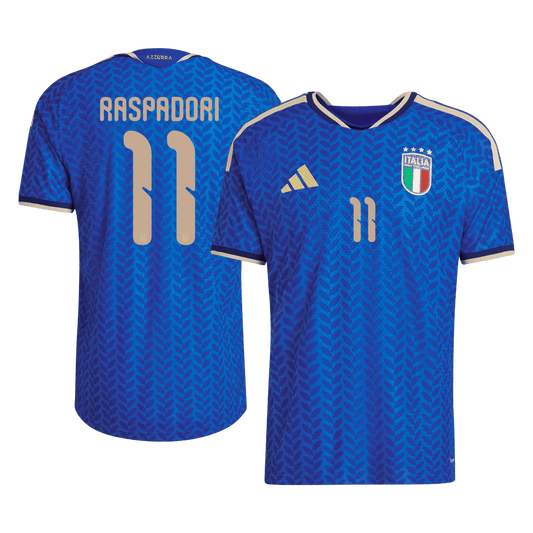 Taliansko pánsky domáci futbalový dres MS 2026 - RASPADORI #11 [hráčska verzia]