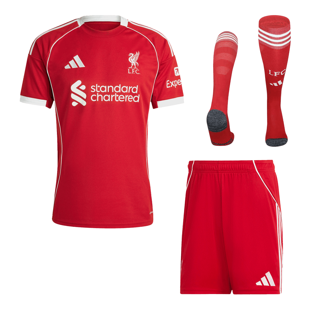 Liverpool pánsky domáci futbalový komplet 2025/26