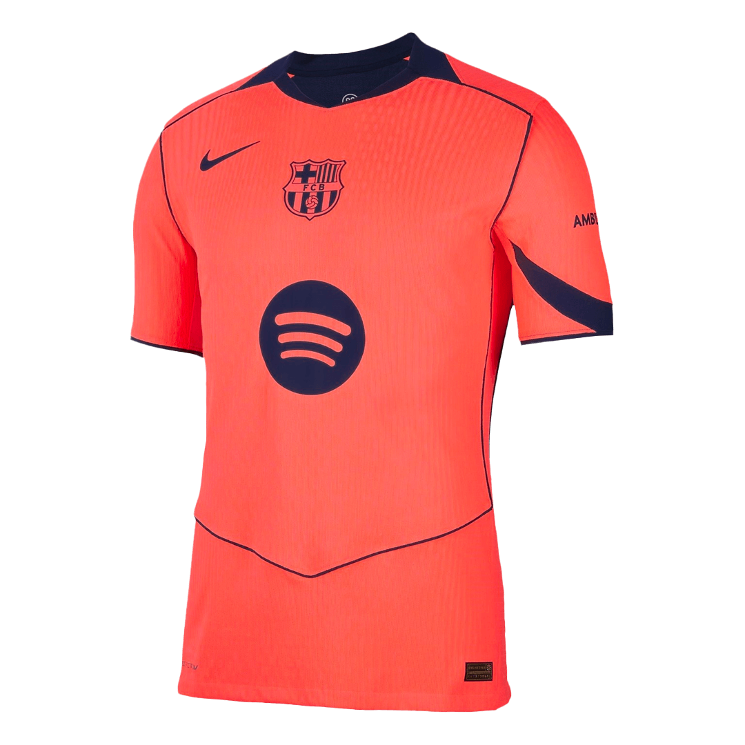 Barcelona pánsky tretí futbalový dres 2025/26 - ROONY #28 [hráčska verzia]