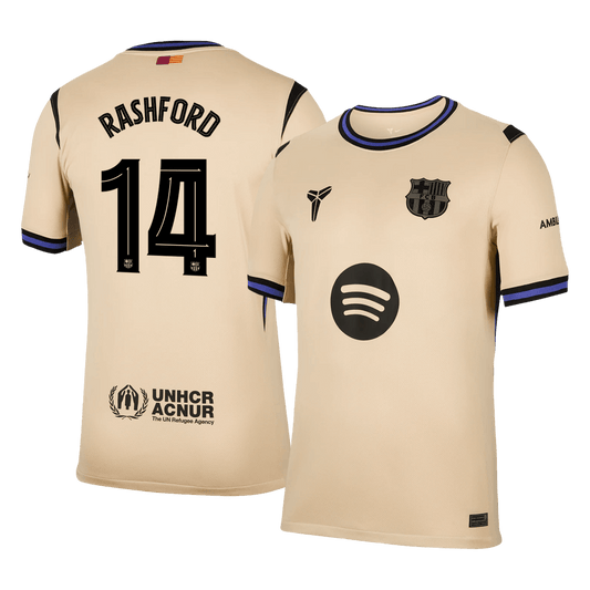Barcelona pánsky vonkajší futbalový dres 2025/26 UCL - RASHFORD #14