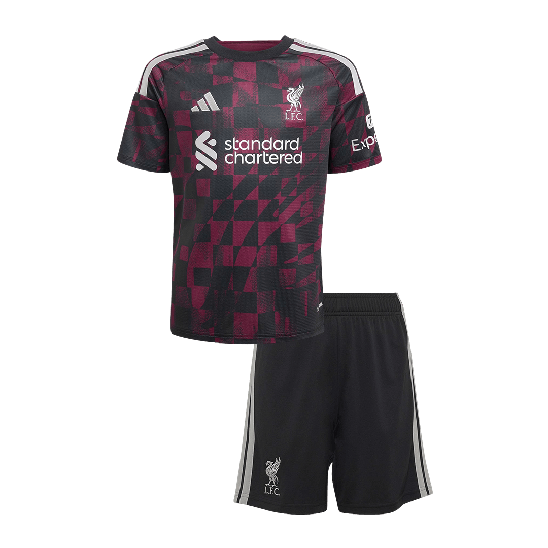Liverpool detský Tretí futbalový komplet 2026/27