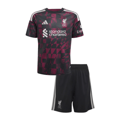 Liverpool detský Tretí futbalový komplet 2026/27