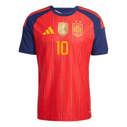 Pánske Futbalový Dres Španielsko Domáci MS 2026 Hráčska Verzia - OLMO #10