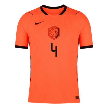 Pánske Futbalový Dres Holandsko Domáci MS 2026 Hráčska Verzia - VIRGIL #4