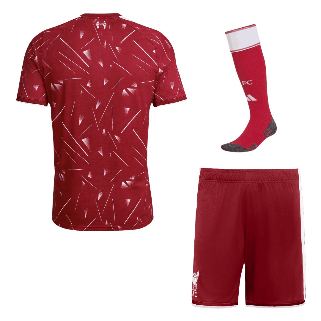 Liverpool detský Domáci futbalový komplet 2026/27